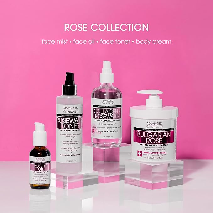 Advanced Clinicals Bulgarian Rose Lotion - Image 9