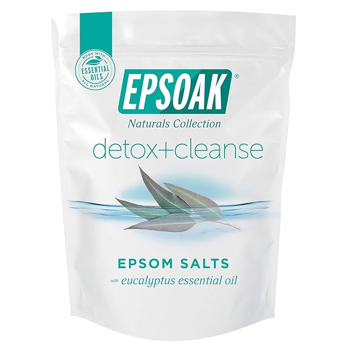 Epsoak Epsom Salt 2 lb. USP Magnesium Sulfate by Epsoak