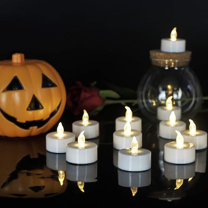 400Pack Battery Tea Lights Candles - Image 5
