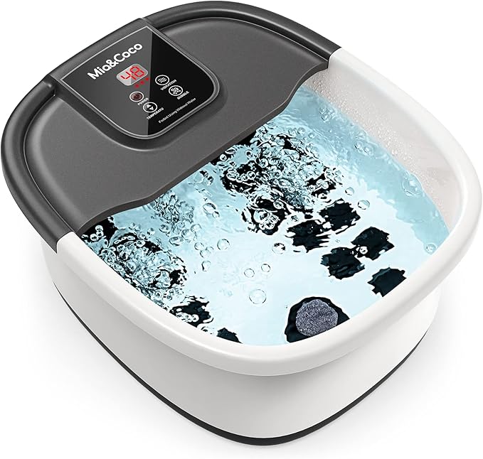 Mia&Coco Foot Bath Spa Soak Tub, Massager by MiaCoco