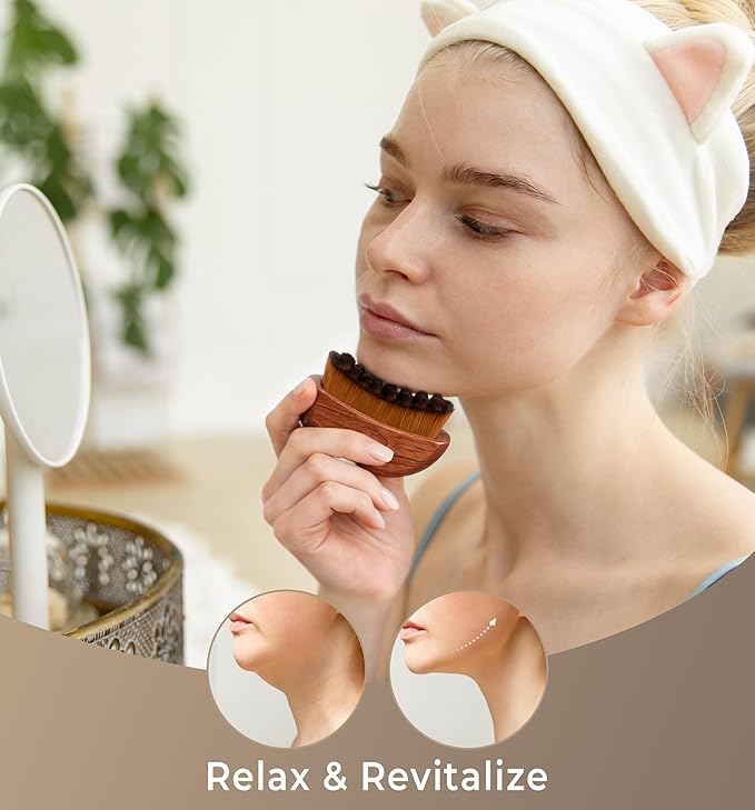 2PCS Lymphatic Contour Face Brush - Image 3