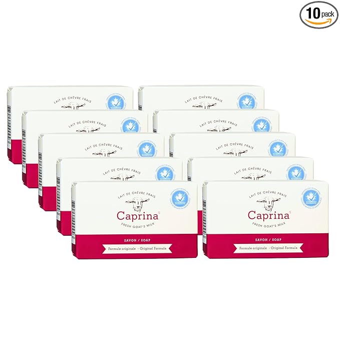 Caprina Canus Original Formula Fresh Goat's Milk Soap 5 oz each by Caprina