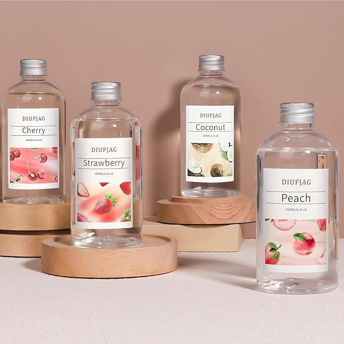 Coconut Diffuser with 10 Fiber Sticks, 200mlDiffusers - Image 4