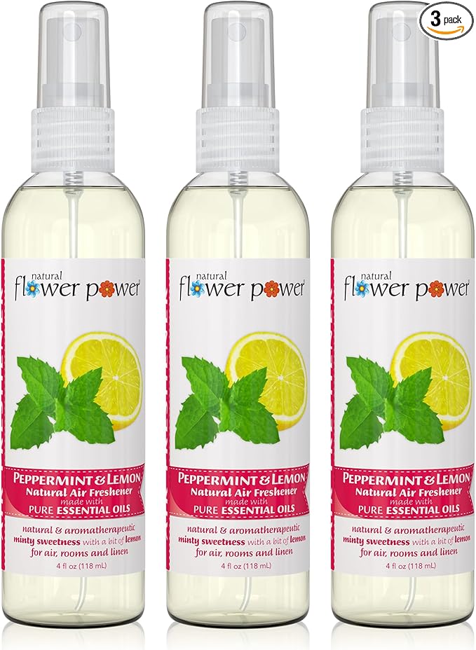 Natural Flower Power Air Freshener Spray by NaturalFlowerPower