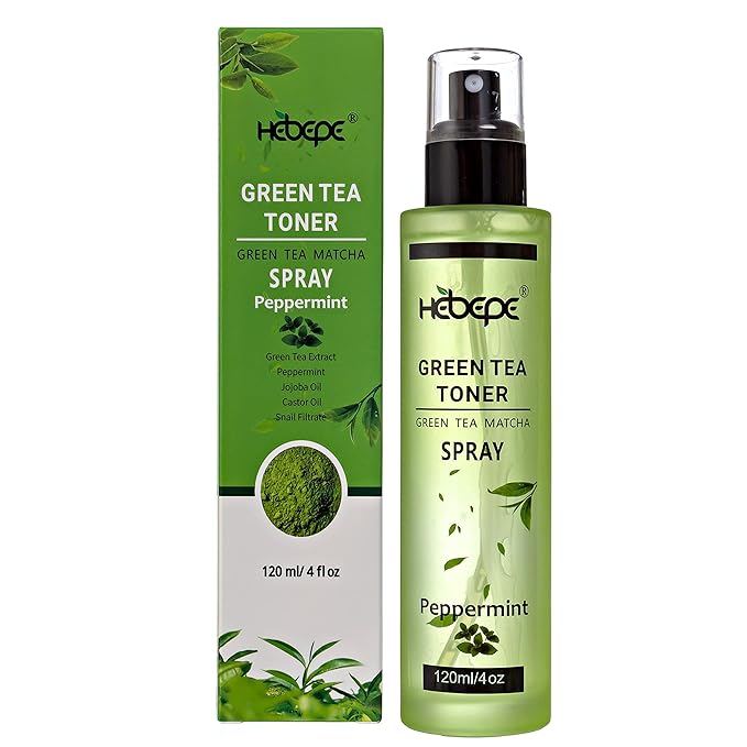 Green Tea Matcha Facial Toner Mist by Hebepe