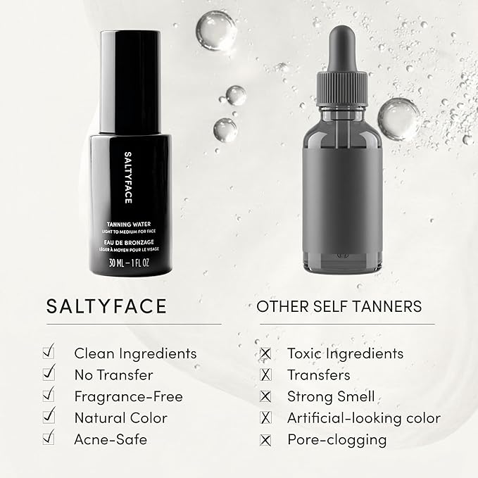 SALTYFACE - Tanning Water - Self Tanner - Image 4