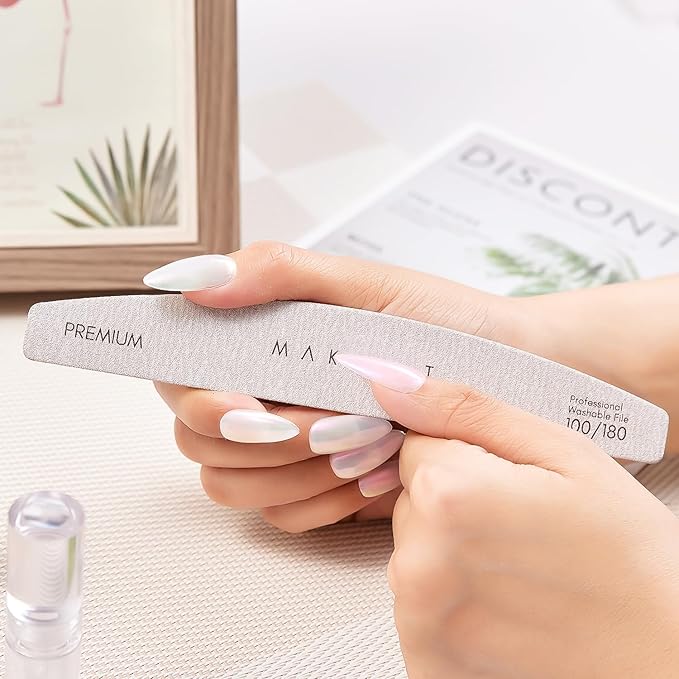 Makartt Nail File, 100/180 Grit Nail Files - Image 8