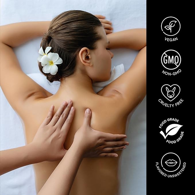 Tropical Scented Massage Oil Candle - Image 4