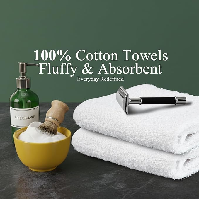 Hand Towels White Economy Towels Salon Towels - Image 3