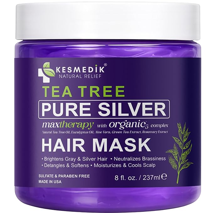 KESMEDIK Tea Tree Purple Hair Mask Toner - Image 8