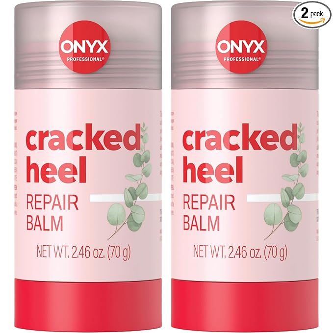 Onyx Professional Cracked Heel Repair Balm Stick, Tea Tree Eucalyptus Scent by OnyxProfessional