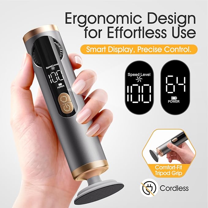 Electric Foot Callus Remover Rechargeable - Image 2
