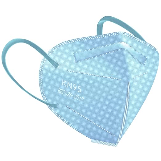HUHETA KN95 Face Mask 60 PCs, 5-Ply Safety Masks - Image 2
