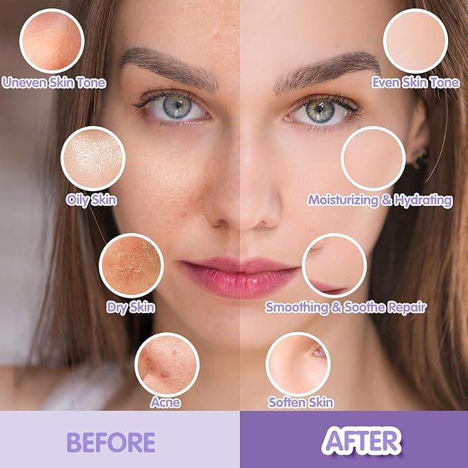 Pjordo Jelly Masks for Facials Professional, Lavender Jelly Mask Powder - Image 4