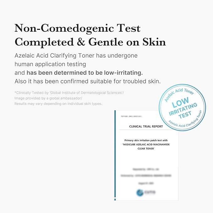 medicube Azelaic Acid Niacinamide Clarifying Toner | Troubled Skin Care - Image 5