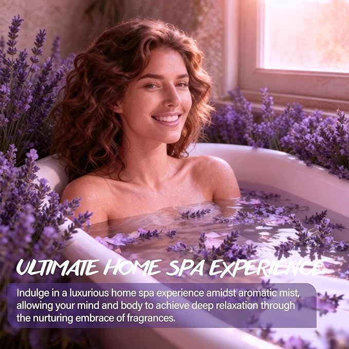 Relaxing Bath Gift Set for Women 8pcs Lavender Spa Gift Set Gift Baskets for - Image 8