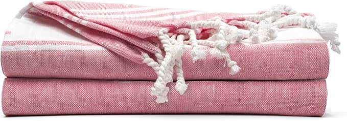 Cotton Turkish Beach Towel by 9Threads