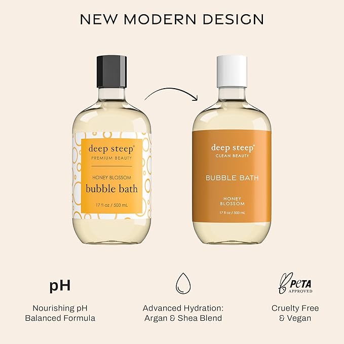Deep Steep Honey Blossom Bubble Bath - Image 4