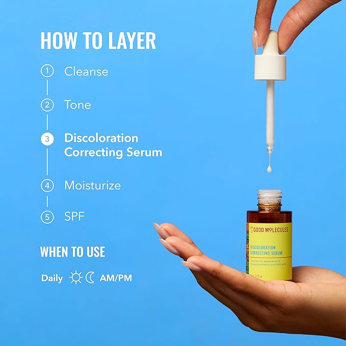 Good Molecules Discoloration Correcting Serum Pack 3 – 30 ml Each | Tranexamic - Image 6