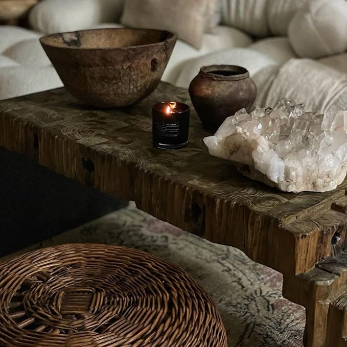 Lulu Candles | Cedarwood Infused Mango | Highly Scented Candles - Image 3