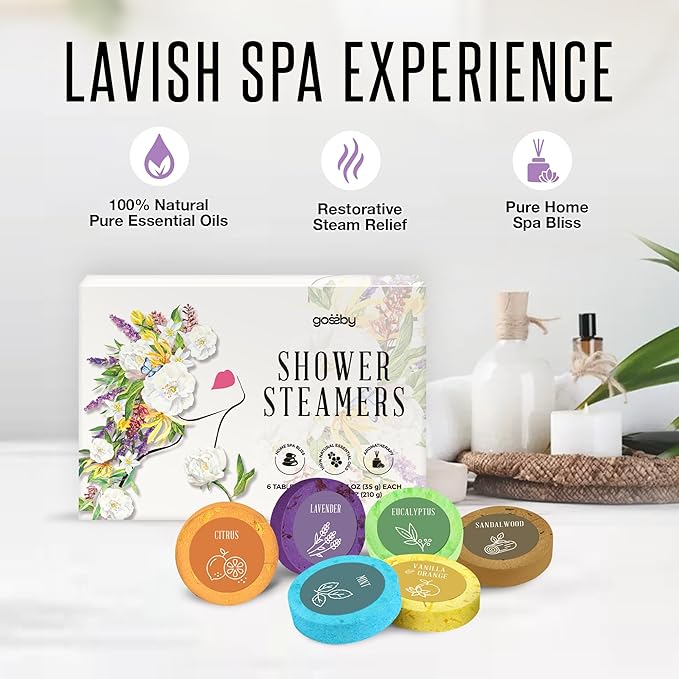 GOSSBY Shower Steamers Aromatherapy - Image 7