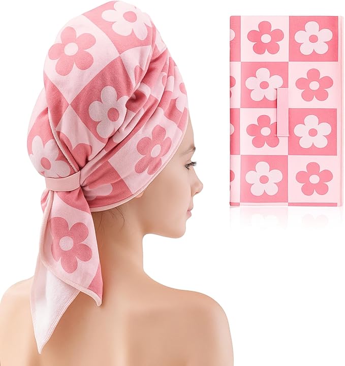 40 x 24 Inches Large Microfiber Hair Towels Quick Dry Hair Towel Wrap by Unknown