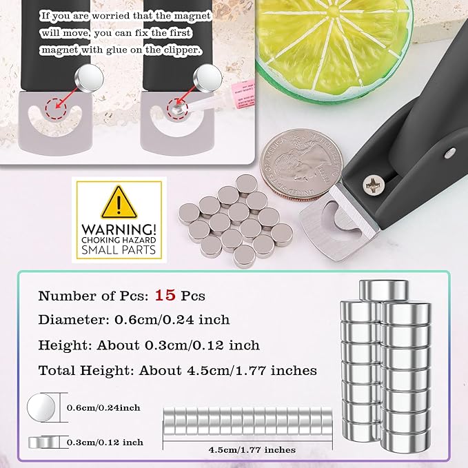 Black Adjustable Nail Clippers - Image 2