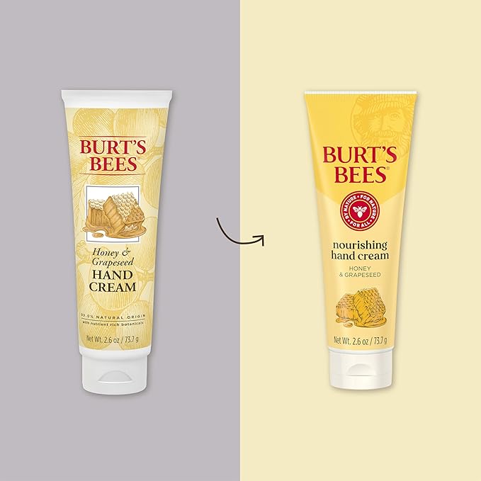 Burt's Bees Nourishing Honey & Grapeseed Oil Hand Cream, 2.6 Oz - Image 2