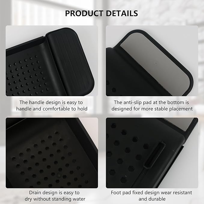Bath Tub Tray - Stretchable, Strong Load-Bearing, Anti-Slip Design - Ultimate - Image 7