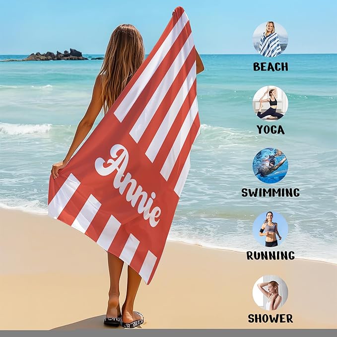 JML Personalized Beach Towel - Image 6