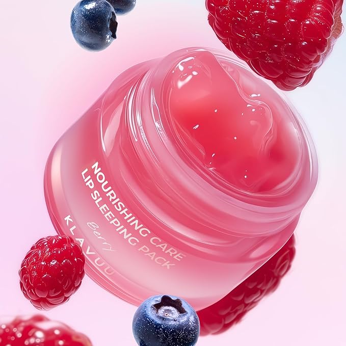 Klavuu Lip Mask Set – Overnight Deep Hydrating Korean Lip Balm Treatment - Image 2