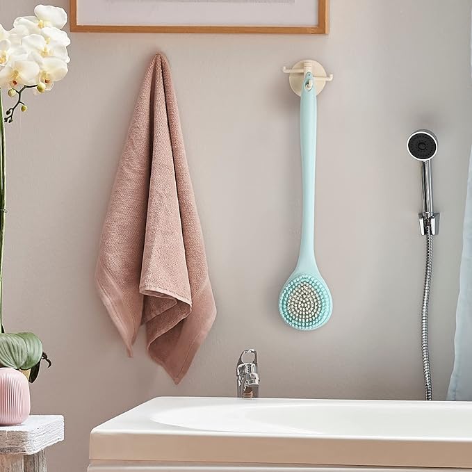 BEDELITE Back Scrubber for Shower, Soft Bath Brush Long Handle for Men & Women - Image 6