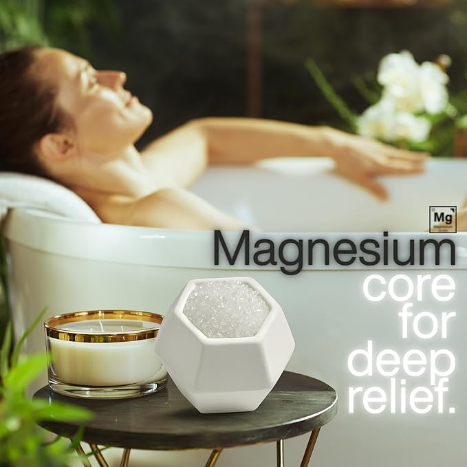 Magnesium & Epsom Salt Natural Mineral Bath Bombs | XL 180g | Skin Care & - Image 5
