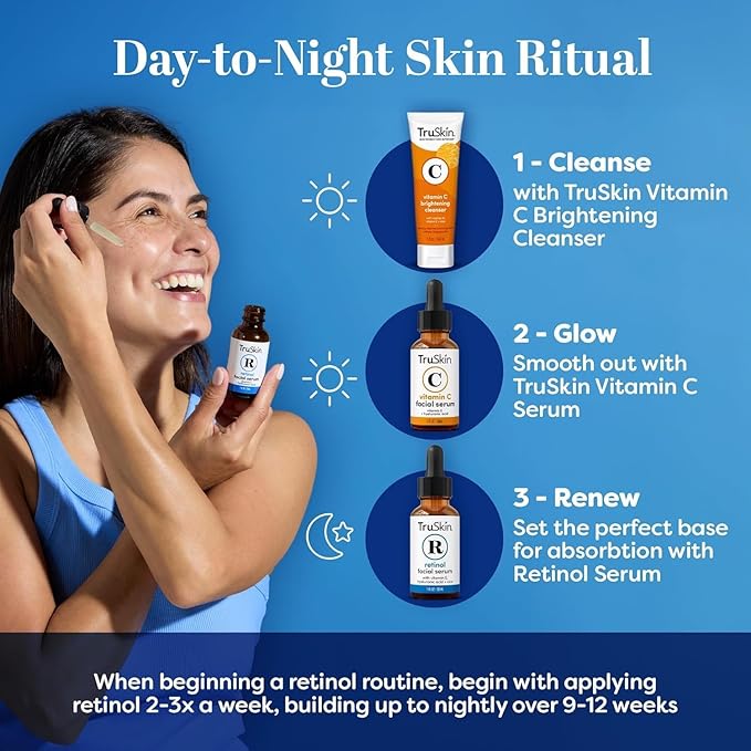TruSkin Retinol Serum for Face – Gentle, Skin Friendly Anti-Aging Retinoid - Image 6