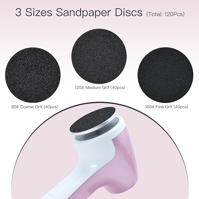 APRELM Rechargeable Electric Foot Callus Remover - Image 5