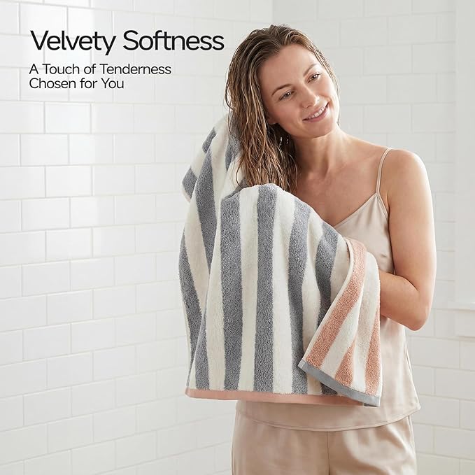 REDKISS 3-Pack Gray Hand Towels - Image 2