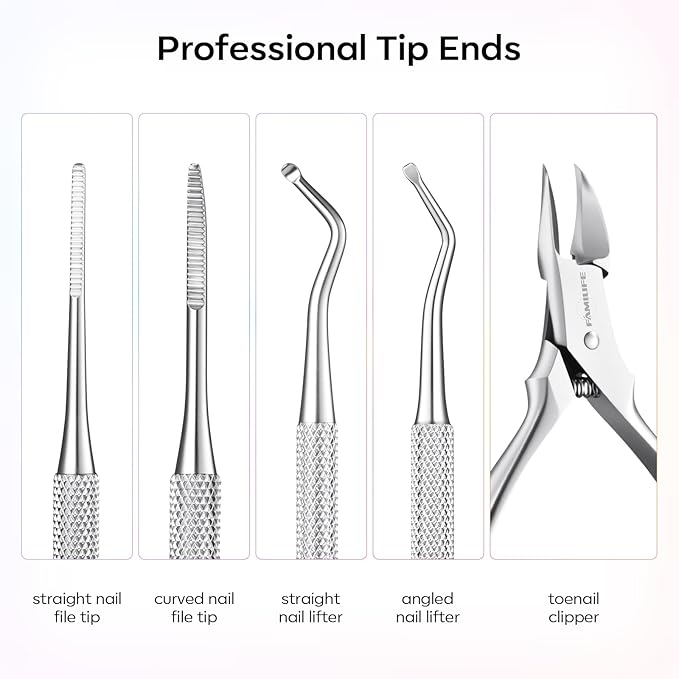 FAMILIFE Stainless Steel Pedicure Kit - Image 3