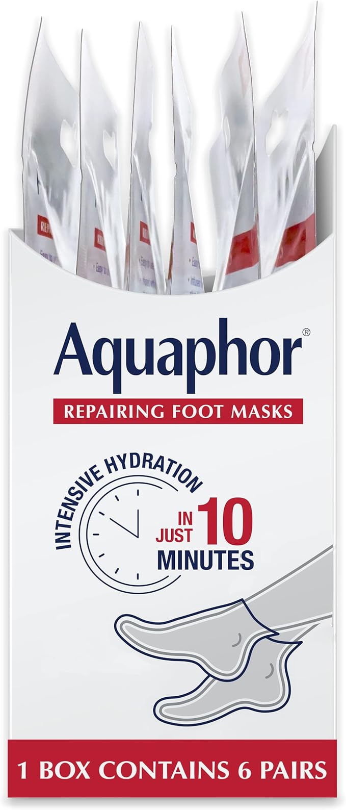 Aquaphor Repairing Foot Masks, Moisturizing Socks - Image 14
