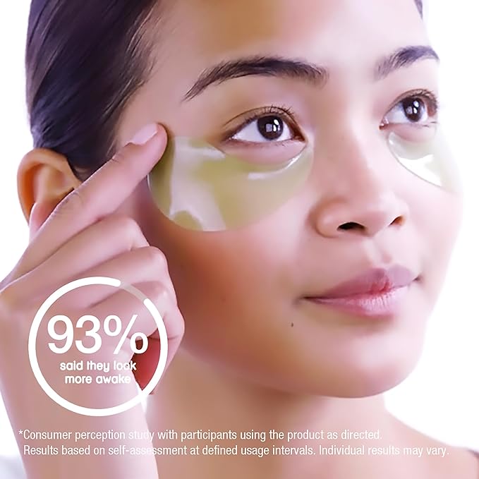 Pixi DetoxifEYE Depuffing Hydrogel Under-Eye Patches, Hyaluronic Acid & Caffeine - Image 11