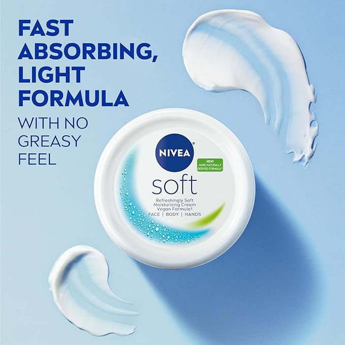 NIVEA Soft Refreshingly Soft Moisturizing Cream - Image 7