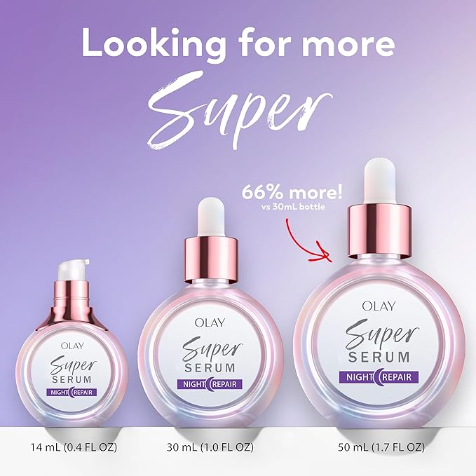 Olay Super Serum Night Repair, Fragrance-Free - Image 6