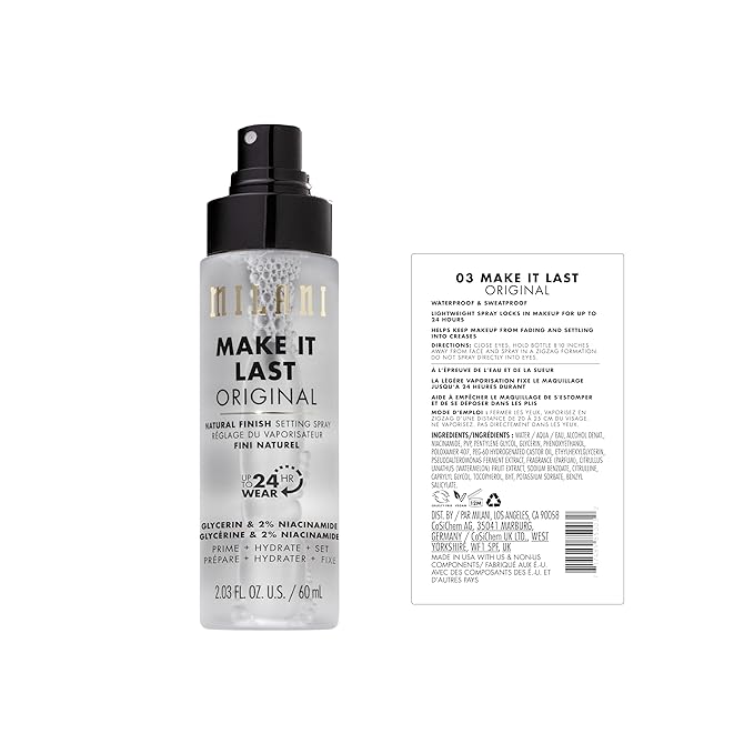 Milani Setting Spray + Primer, Make It Last Original - Image 2