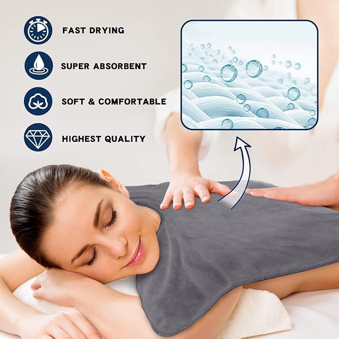 SINLAND Microfiber Esthetician Towels - Image 5