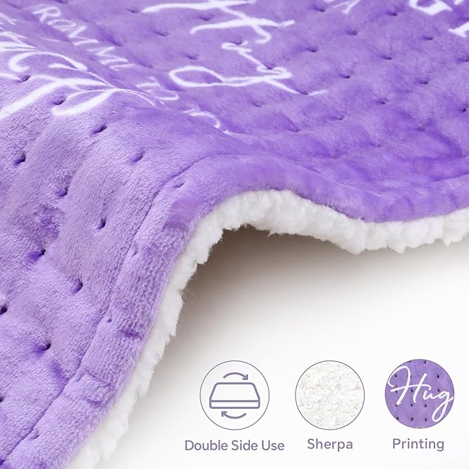 Purple Heating Pad for Back Period Cramps Neck Shoulder Pain Relief, Portable - Image 3