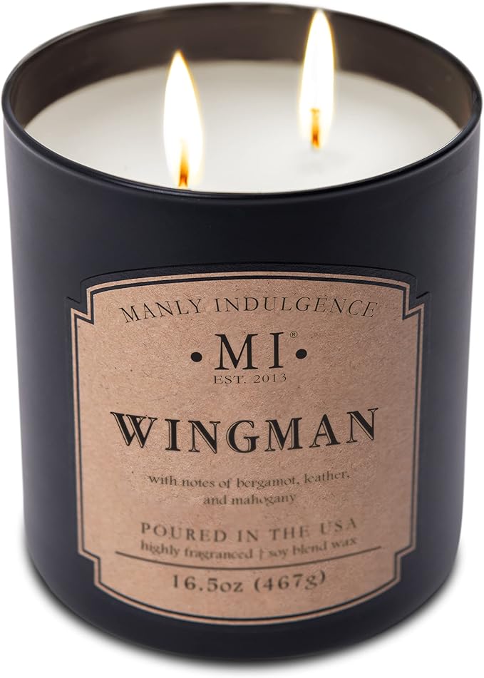 Manly Indulgence Wingman Scented Candles - Image 3