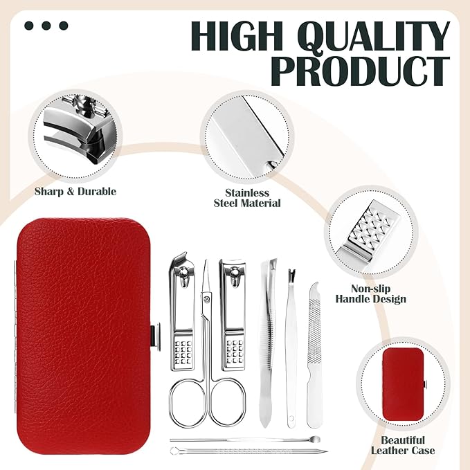 30 Sets Bulk Gifts for Women Manicure Set Bulk Professional Nail Care Kit Nail - Image 2