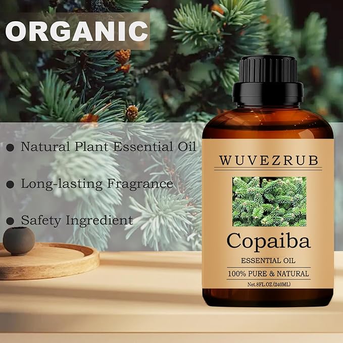 Copaiba Essential Oils, 240ML Pure and Natural Essential Oil - Image 4