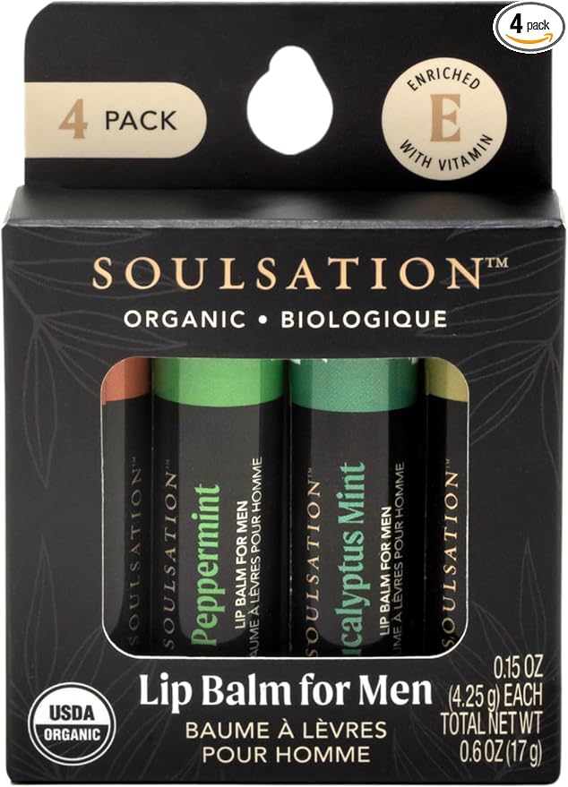 Soulsation Organic Lip Balm Set by SOULSATION