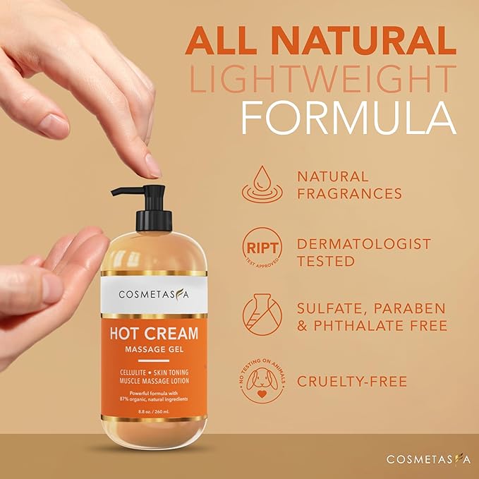 Cosmetasa Hot Cream Massage Gel - Image 5