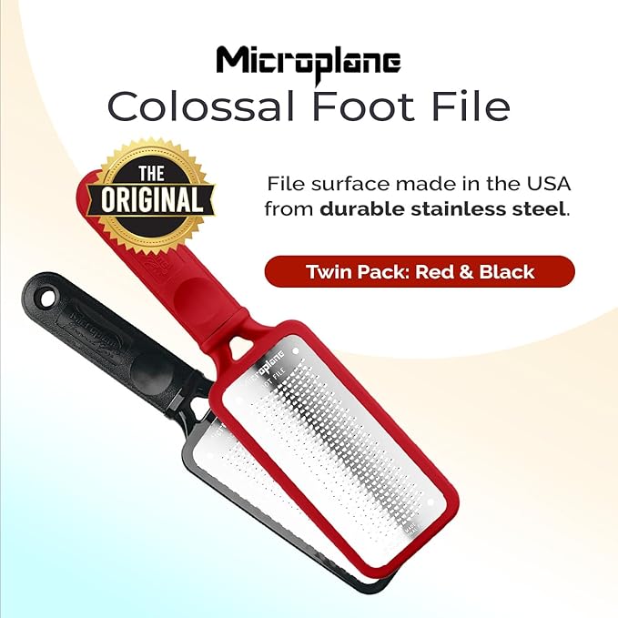 Microplane Colossal Foot File, Dead Skin/Callus Remover - Image 3